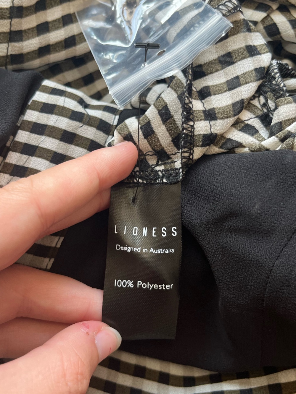 Lioness Gingham Romper - Picture 10 of 13